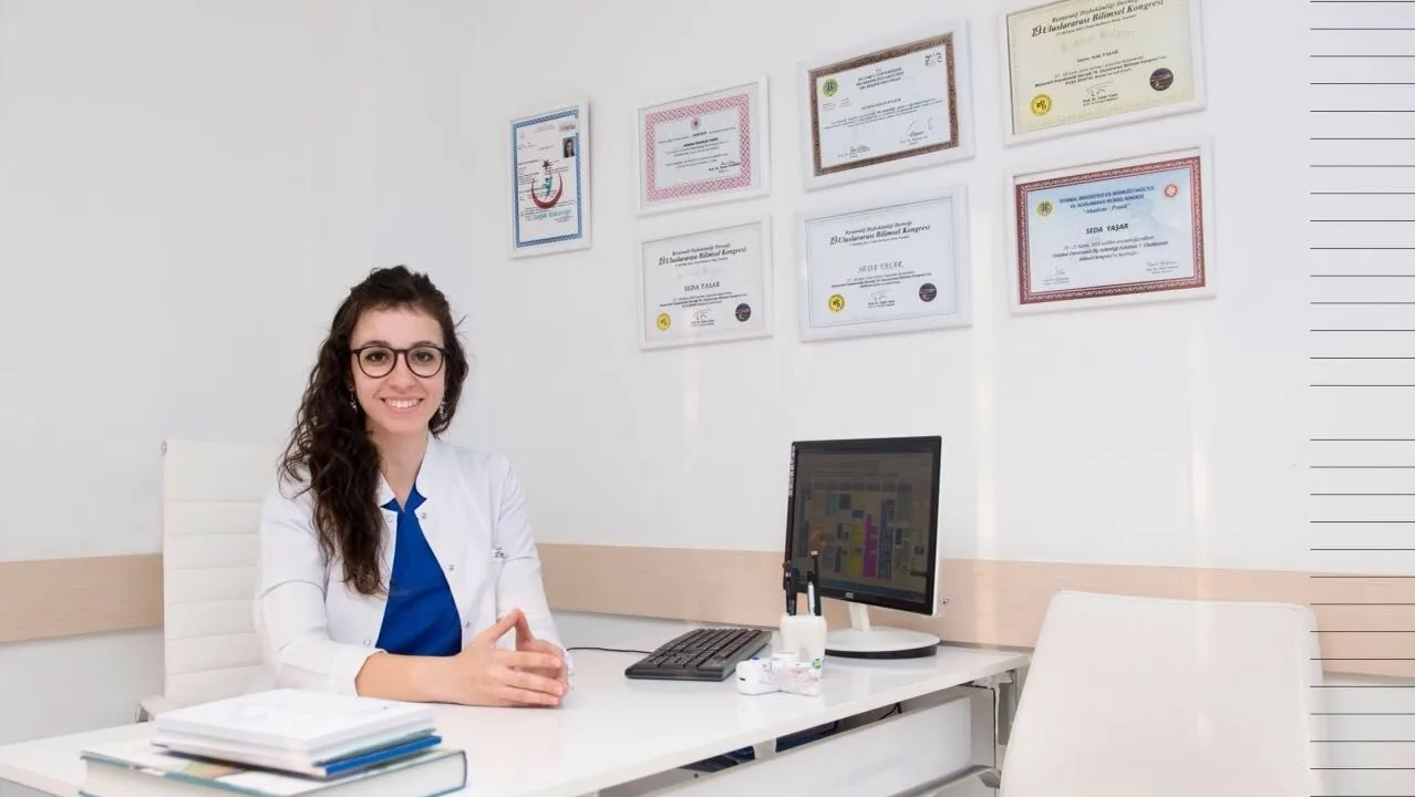 Diş Hekimi Sedanur Parmak klinik kapak fotoğrafı